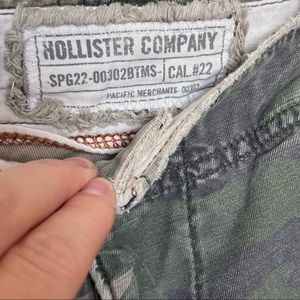 Vintage Hollister Cargo Shorts Camouflage Print